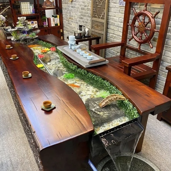 一體禪意流水組合茶台：圖片 4