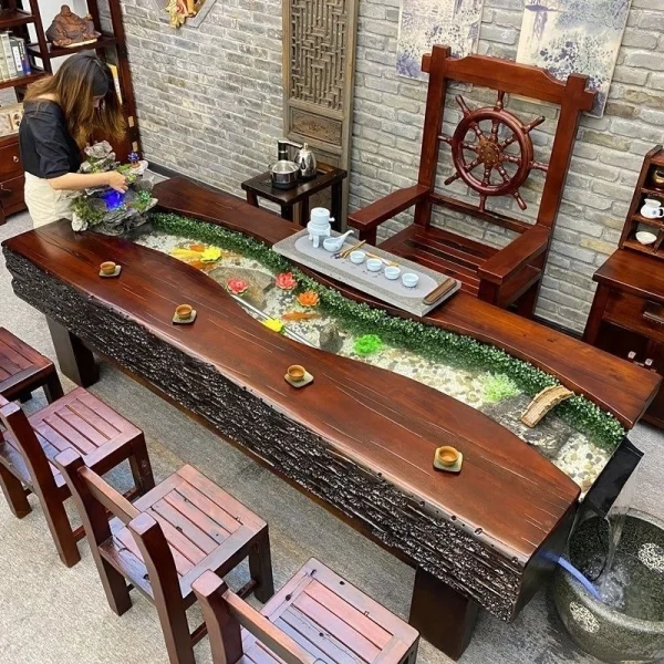 一體禪意流水組合茶台：圖片 5