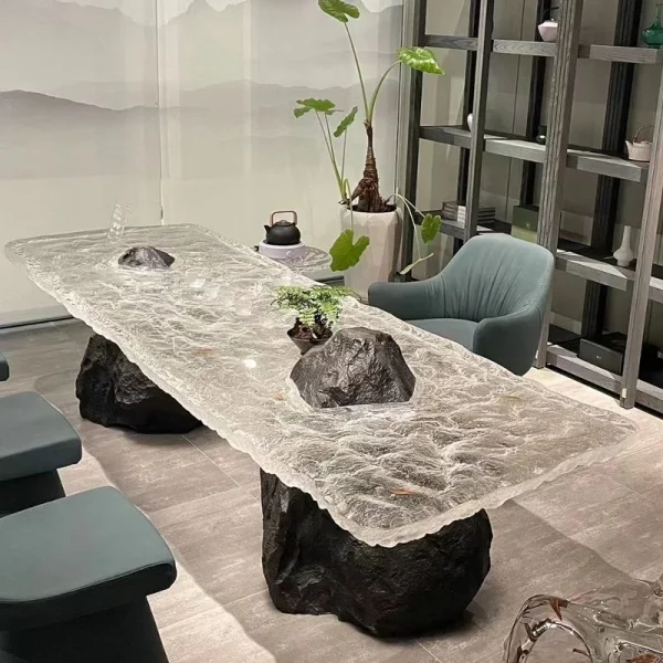樹脂現代茶台
