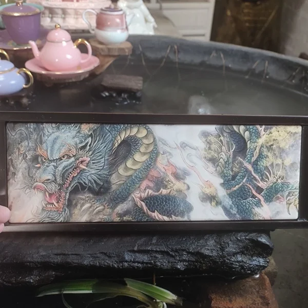 神龍吸水茶台