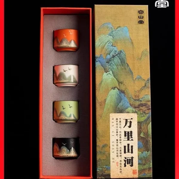 萬裡山河茶具