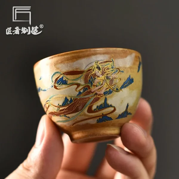 敦煌飛天茶杯：圖片 2