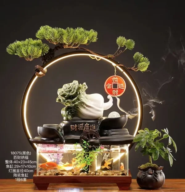 百財納福帶魚缸