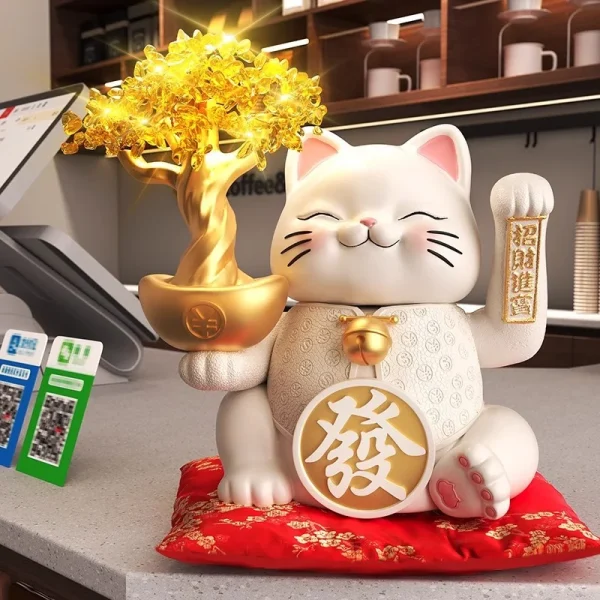 招財貓招財樹