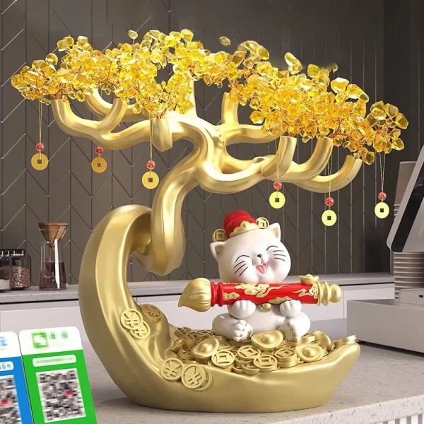 搖錢樹招財貓