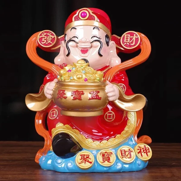 聚寶盆財神爺